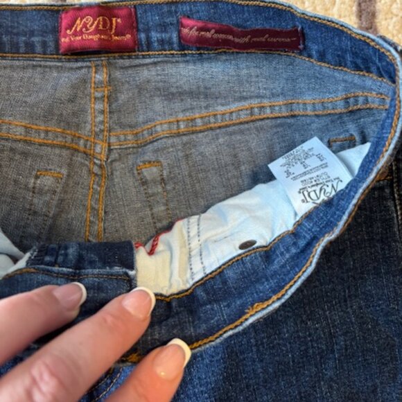 Y2K NYDJ Low Rise Bootcut Jeans - Size 12 - Picture 4 of 5